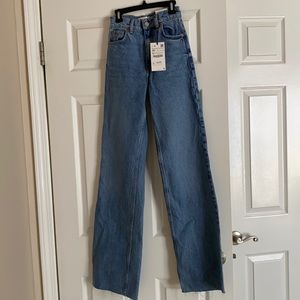 Zara jeans wide leg